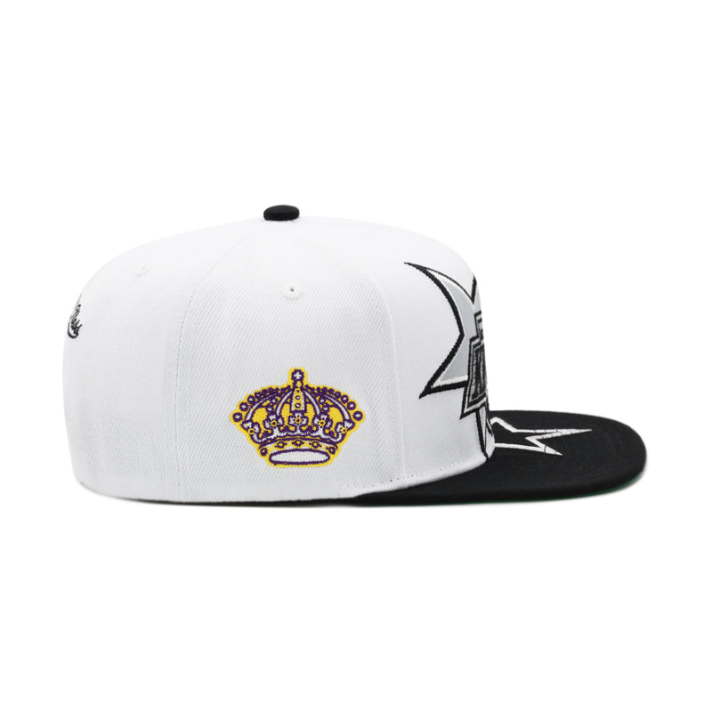 Los Angeles Kings White Mitchell & Ness All Starz Vintage Snapback Hat