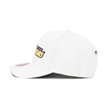 Golden State Warriors White Mitchell & Ness Oh Word Pro Snapback Hat