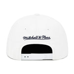 Golden State Warriors White Mitchell & Ness Oh Word Pro Snapback Hat