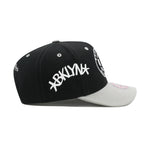 Brooklyn Nets Black Mitchell & Ness NBA Overbite Pro Snapback