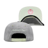 Chicago Bulls Grey Jordan 4 Mitchell & Ness Day 4 Snapback Hat