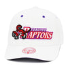 Toronto Raptors White Mitchell & Ness Oh Word Pro Snapback Hat