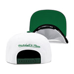 Boston Celtics White Mitchell & Ness All Starz Snapback Hat