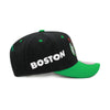 Boston Celtics Black Mitchell & Ness NBA Overbite Pro Snapback