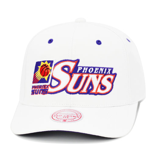 Phoenix Suns White Mitchell & Ness Oh Word Pro Snapback Hat