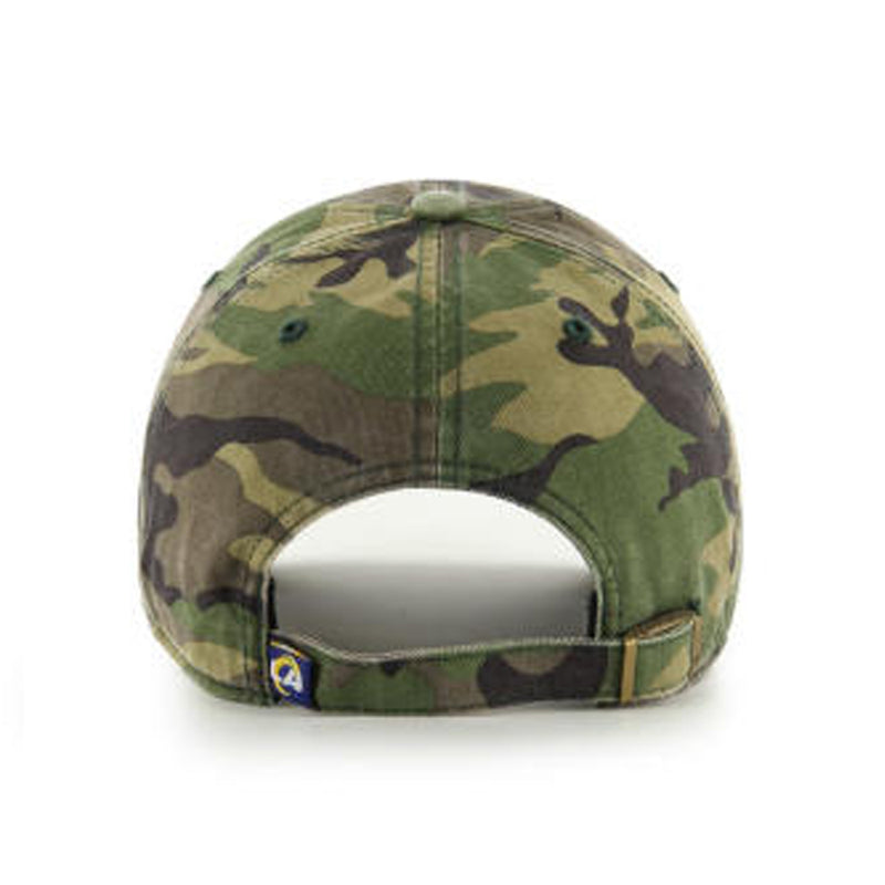 Los Angeles Rams Camo 47 Brand Clean Up Dad Hat