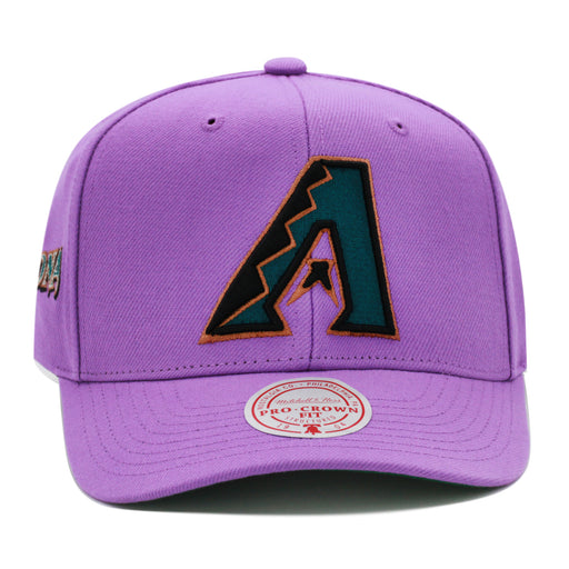 Arizona Diamondbacks Cooperstown Purple Mitchell & Ness MLB Team Pro Snapback