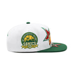 Seattle Supersonics White Mitchell & Ness All Starz Snapback Hat