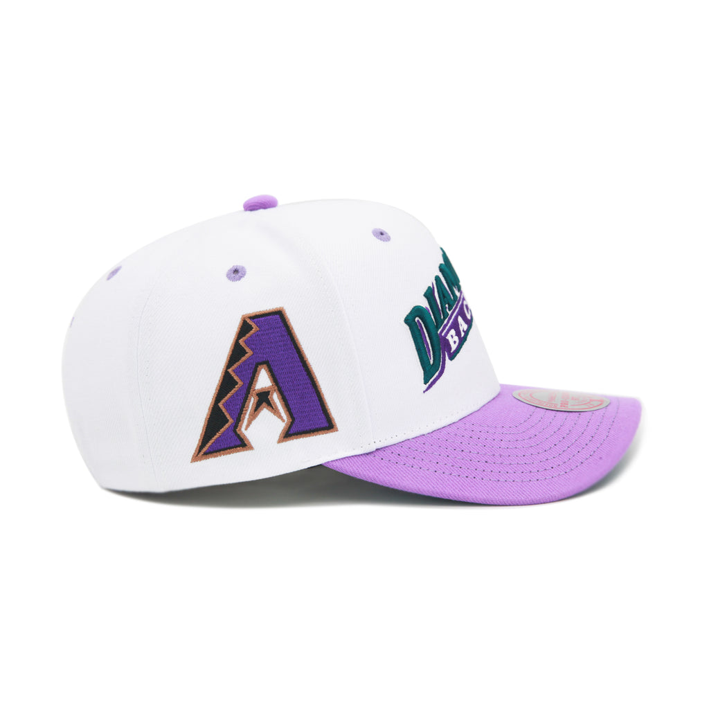 Arizona Diamondbacks Mitchell & Ness Cooperstown Evergreen Pro Snapback - White