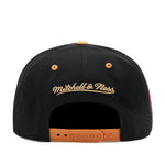 Philadelphia 76ers Hardwood Classics Black Mitchell & Ness NBA Overbite Pro Snapback