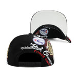 Philadelphia 76ers Black Mitchell & Ness NBA Shirt Remix Snapback Hat