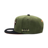 Chicago Bulls Olive Mitchell & Ness NBA Core IV Snapback Hat