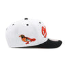 Baltimore Orioles Mitchell & Ness Cooperstown Evergreen Pro Snapback - White