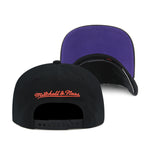 Phoenix Suns Black Mitchell & Ness Reframe Retro Snapback Hat