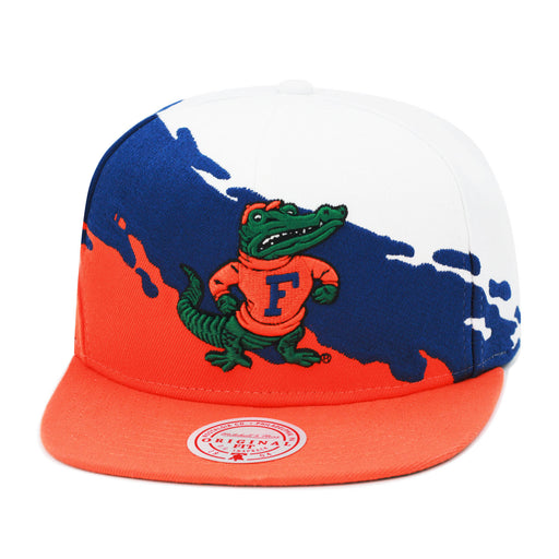 Florida Gators Orange Mitchell & Ness Paintbrush Snapback Hat