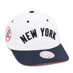 New York Yankees Mitchell & Ness Cooperstown Evergreen Pro Snapback - White