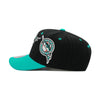 Florida Marlins Cooperstown Black Mitchell & Ness MLB Overbite Pro Snapback