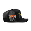 Pittsburgh Pirates Black Mitchell & Ness NBA Script Trucker Snapback