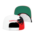 Miami Heat Mitchell & Ness Paintbrush Snapback Hat