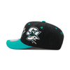 San Jose Sharks Black Mitchell & Ness NHL Overbite Pro Snapback