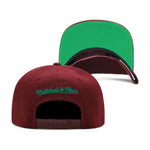 Anaheim Mighty Ducks Vintage Burgundy Mitchell & Ness Retro Sport Snapback Hat