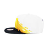 Michigan Wolverines Navy Mitchell & Ness Paintbrush Snapback Hat