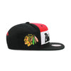 Chicago Blackhawks Black Mitchell & Ness Retro Sport Snapback Hat