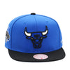 Chicago Bulls Royal Mitchell & Ness NBA Core I Snapback Hat