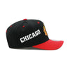 Chicago Blackhawks Black Mitchell & Ness NHL Overbite Pro Snapback