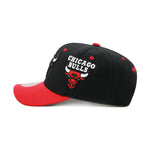 Chicago Bulls Black Mitchell & Ness NBA Overbite Pro Snapback