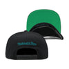 San Jose Sharks Black Mitchell & Ness Retro Sport Snapback Hat
