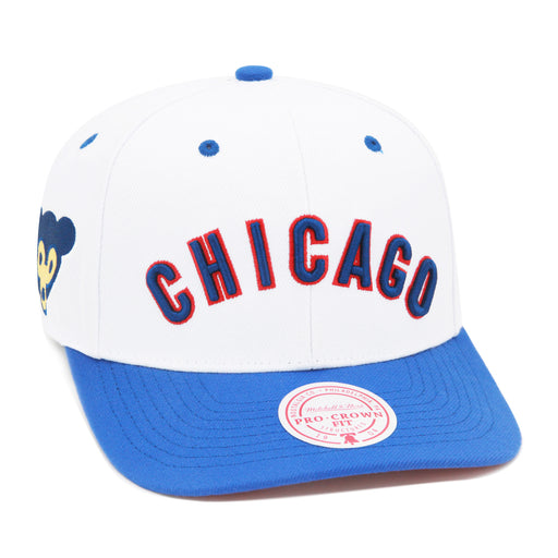 Chicago Cubs Mitchell & Ness Cooperstown Evergreen Pro Snapback - White