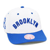 Brooklyn Dodgers Mitchell & Ness Cooperstown Evergreen Pro Snapback - White
