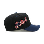 Detroit Tigers Black Mitchell & Ness MLB Overbite Pro Snapback