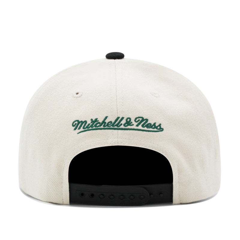 Seattle Supersonics Off White Mitchell & Ness World Famous Pro Snapback Hat