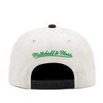 Dallas Mavericks Off White Mitchell & Ness World Famous Pro Snapback Hat