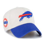 Buffalo Bills Bone 47 Brand Sidestep Clean Up Dad Hat