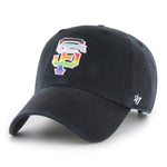 San Francisco Giants Black 47 Brand Pride Clean Up Dad Hat