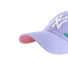 New York Yankees Lavender 47 Brand City Icon Clean Up Dad Hat