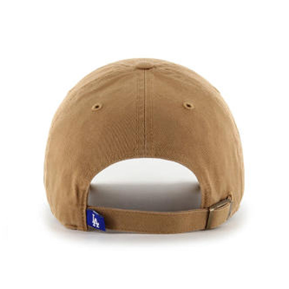 Los Angeles Dodgers Camel 47 Brand Clean Up Dad Hat