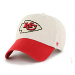 Kansas City Chiefs Bone 47 Brand Sidestep Clean Up Dad Hat