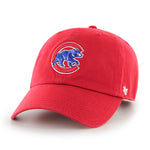 Chicago Cubs Red 47 Brand Clean Up Dad Hat