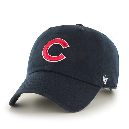 Chicago Cubs 47 Brand Clean Up Dad Hat Navy