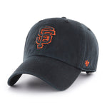 San Francisco Giants Black 47 Brand Clean Up Dad Hat