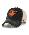 Baltimore Orioles Black 47 Brand Trawler Clean Up Snapback Hat
