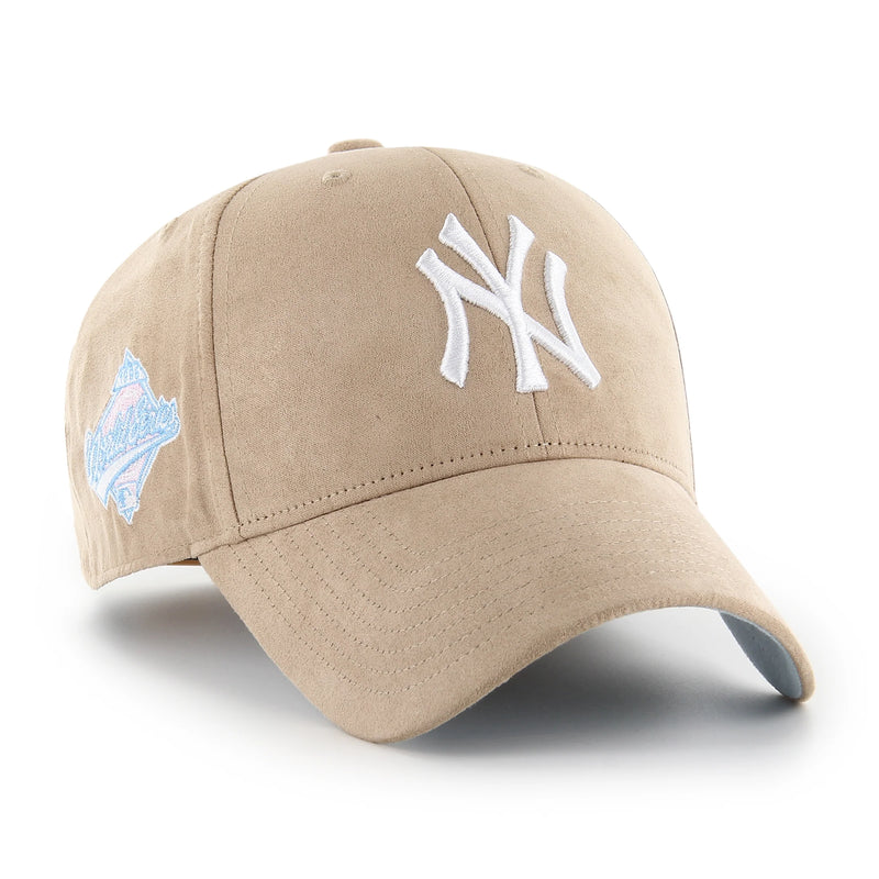 New York Yankees Khaki 47 Brand Ballpark Suede World Series MVP Snapback