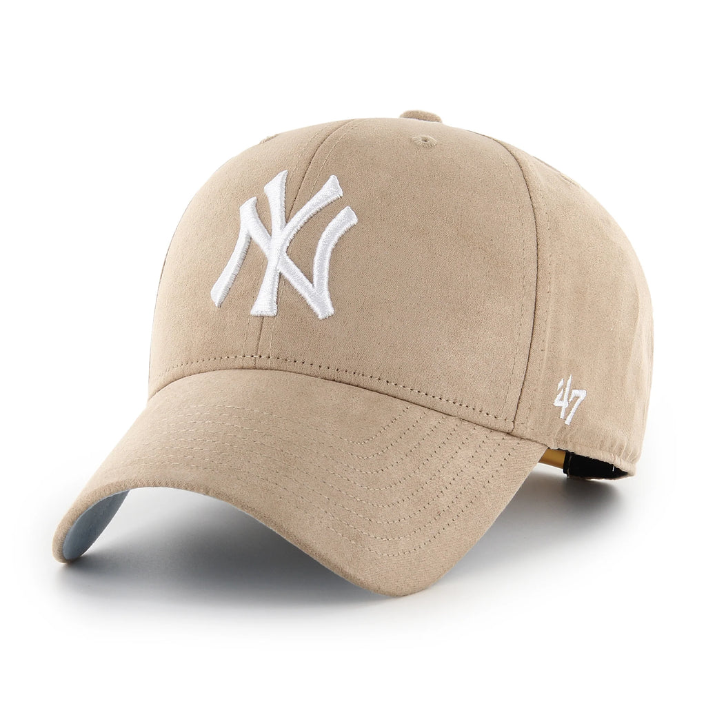 New York Yankees Khaki 47 Brand Ballpark Suede World Series MVP Snapback