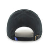 Los Angeles Dodgers Black on Black 47 Brand Clean Up Dad Hat