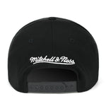 San Antonio Spurs Black Mitchell & Ness Team Ground Stretch Snapback Hat