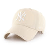 New York Yankees Natural Beige 47 Brand Clean Up Dad Hat